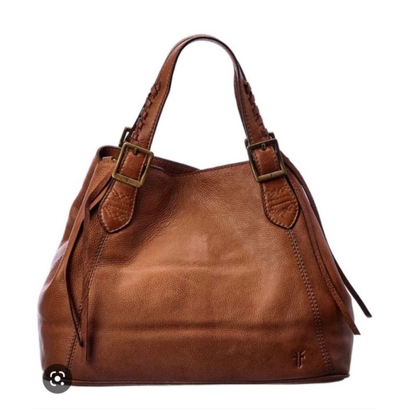 Frye Caelan  cognac satchel - Picture 2 of 13